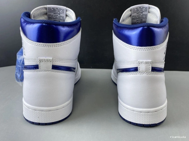 Air (2016) 1 Metallic Retro Navy 555088-106 Jordan 1011